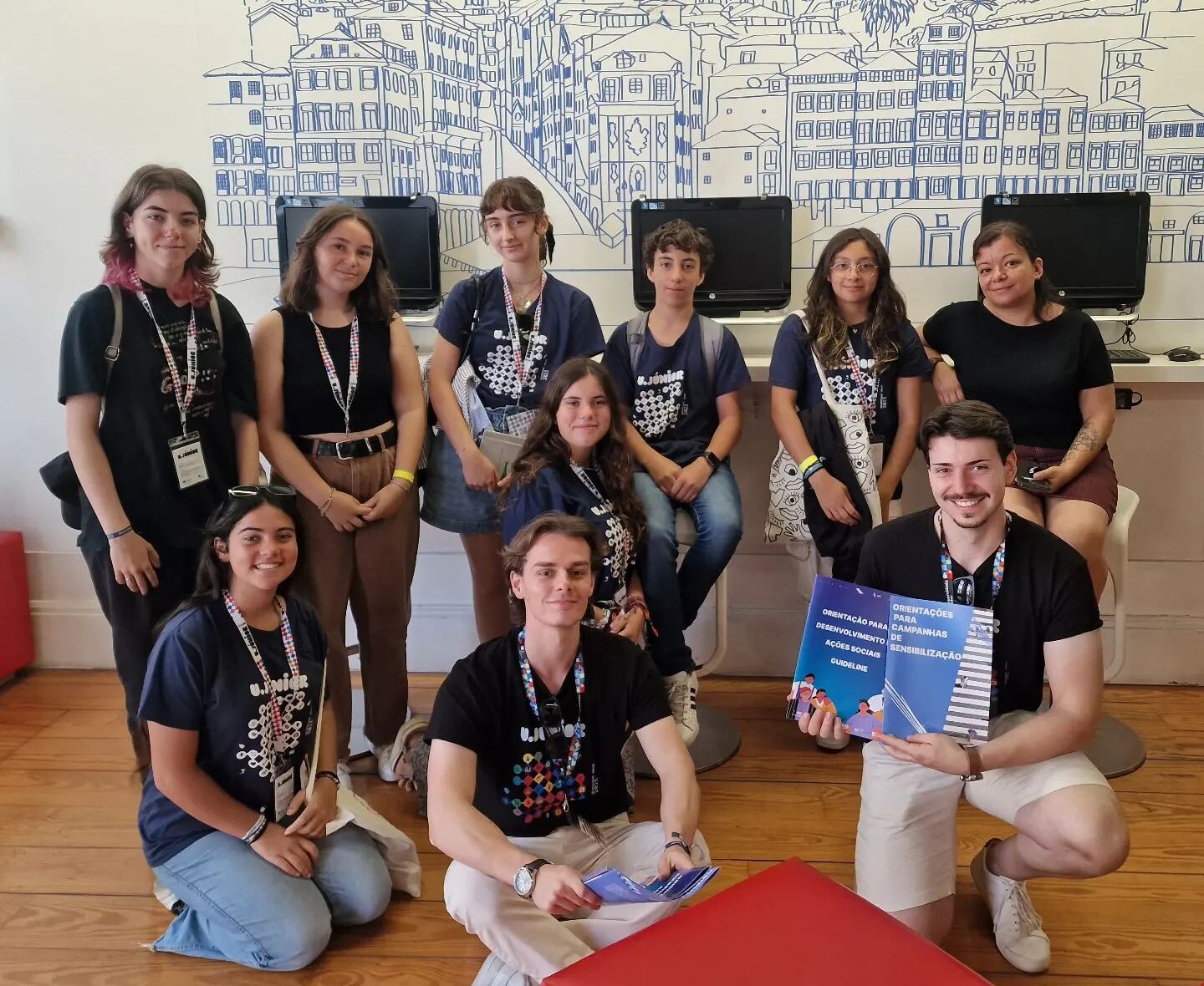 Universidade Júnior visita a Casa das Associações